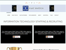 Tablet Screenshot of fastswitch.com